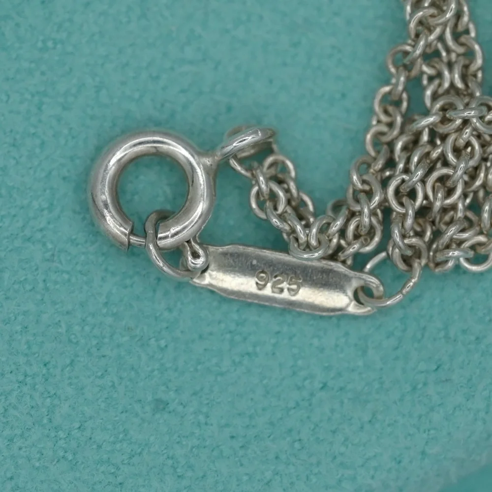 Tiffany & Co. Silver Infinity Pendant Necklace - Picture 3 of 9